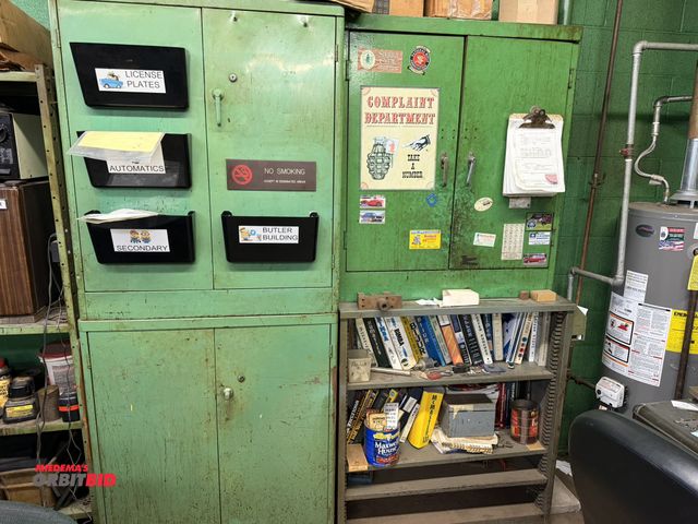 Lot 1-18517 - Lot including (2) 36" width x 42" height x 22" depth, 2-door steel cabinets, (1) 36" width x 42" hei...