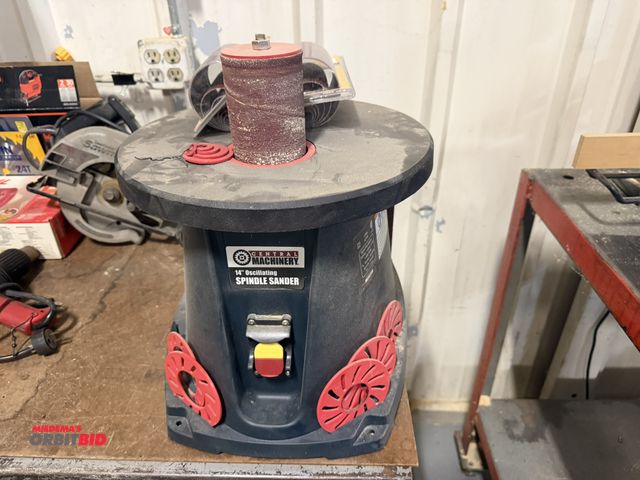 Lot 1-18556 - (1) Central Machinery 14" oscillating spindle sander.