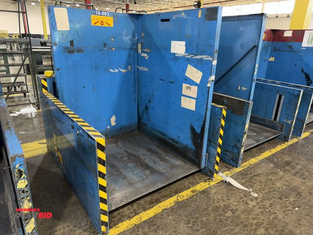 Lot 1-5178 - (1) Lift Products, Inc., 110V, 1000 lb. capacity skid lift with hand held pendant.