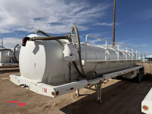Lot 1-17382 - 2019 Ace Vacuum Tanker Trailer Tandem axle, 102" x 42' steel construction, air suspension, 130-BBL c...