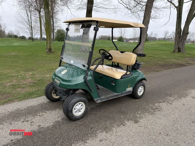 Lot 1-19408 - (1) 2015 E-Z-Go golf cart with a Kawasaki gas engine, does not include Club canopy, includes ball wa...