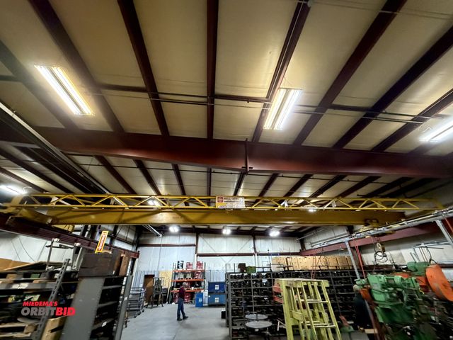 Lot 1-19009 - (1) American Crane &amp; Service, 7.5-ton capacity overhead bridge crane, overhead bridge crane unit...