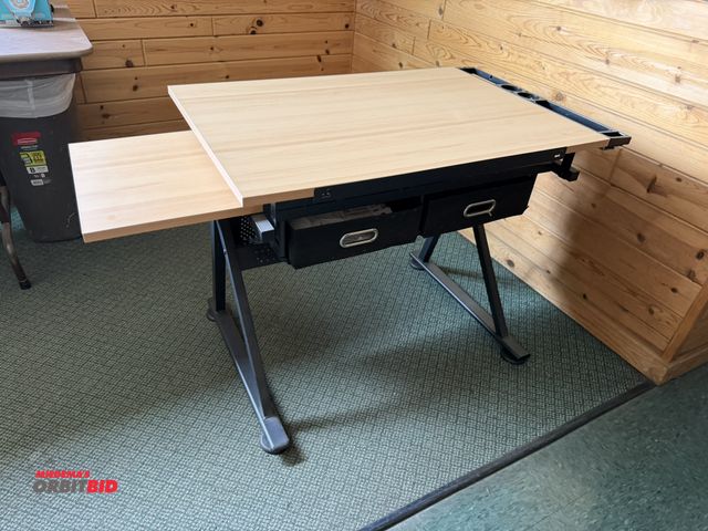 Lot 1-13196 - (1) flip-top style desk, 37" x 24".