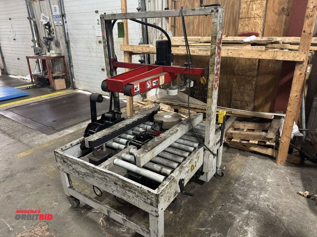 Lot 1-2577 - (1) Central Automatic carton closer tape machine, model 0P-333U, 110V, single phase.