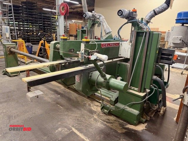 Lot 1-16934 - (1) Celaschi, model TSA240N, rough mill,  Posizionatore PS 30 digital display, control cabinet, dual...