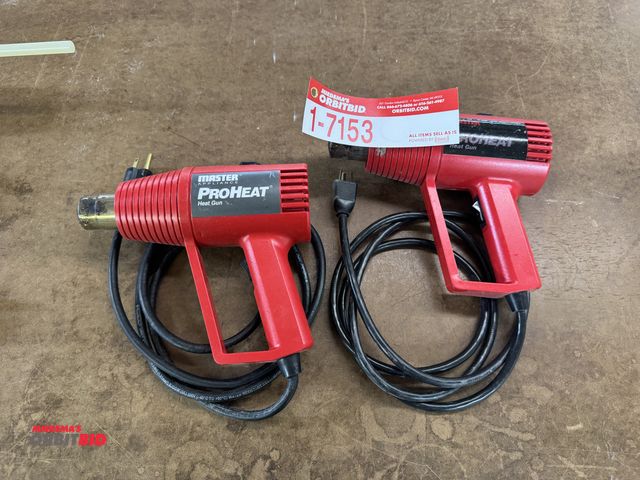 Lot 1-7153 - (2) Master Proheat Heat Gun, Model: Ph-100, 120V