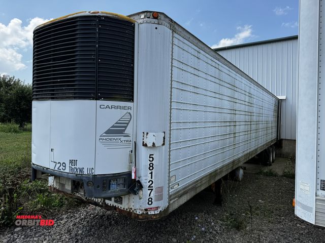 Lot 1-6805 - 1991 Trailmobile Reefer Semi-Trailer 48', 65,000 GVWR, tandem axle, Carrier Phoenix extra reefer uni...