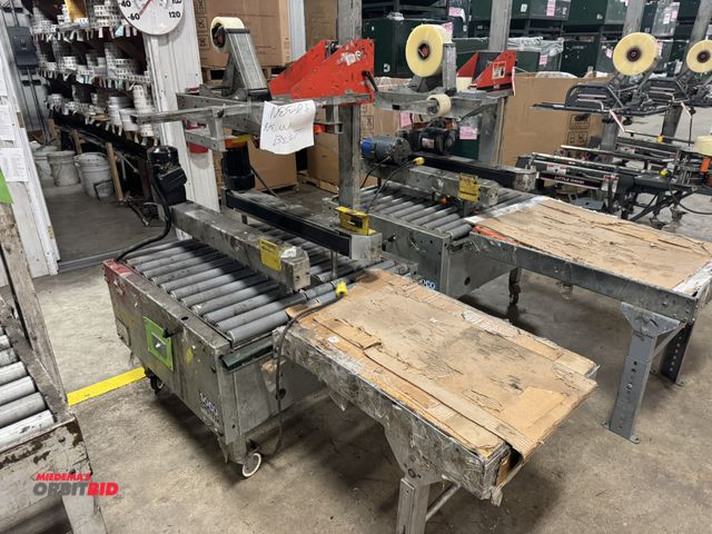 Lot 1-2575 - (1) SOCO Systems portable taper, dual belt drive motor, roller top, 115V.