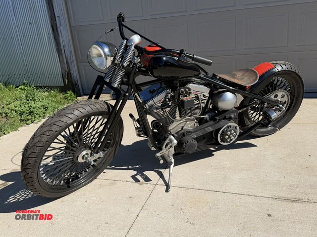 Lot 1-8119 - 1 Cool City  Custom Built Bobber Motorcycle One-of-a-Kind, S &amp; S 88 round motor, Baker 5-speed t...