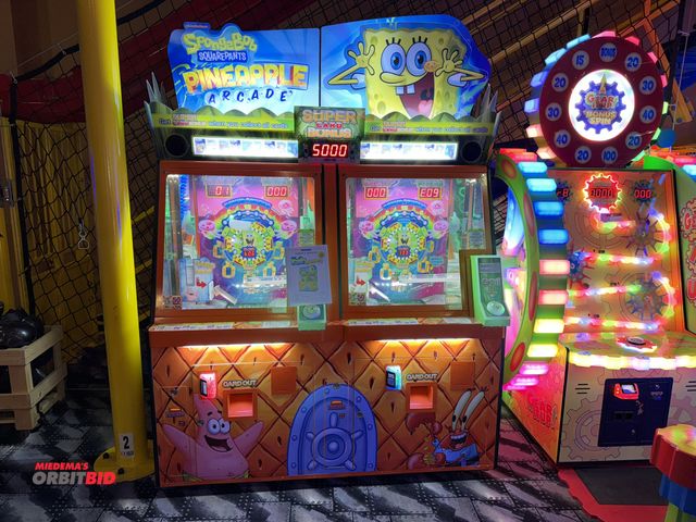 Lot 1-11259 - (1) Andamiro, model Sponge Bob Pineapple, coin game, S/N SPP1G4102-005, does not include keys, left ...