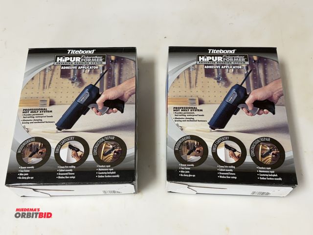 Lot 1-16142 - Lot of (2) Titebond Hipur polyurethane adhesive applicators, 120V, 200 watt capacity, 10 to 13 minut...