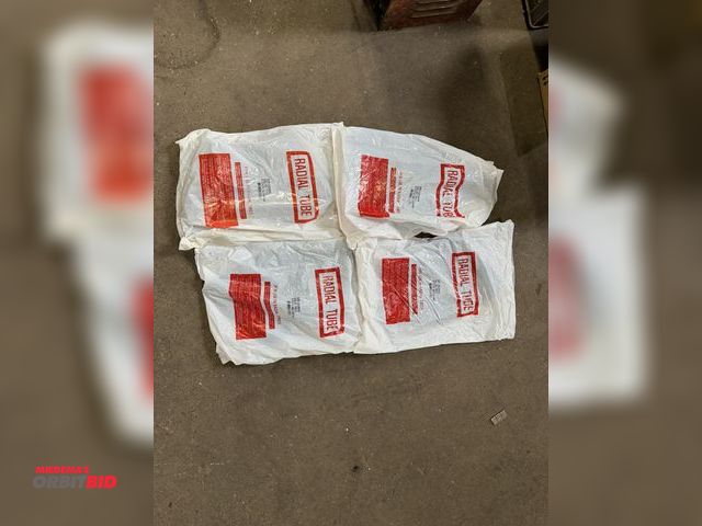 Lot 1-1201 - (4) size GR/KR16 radial tubes for use in radial tires.