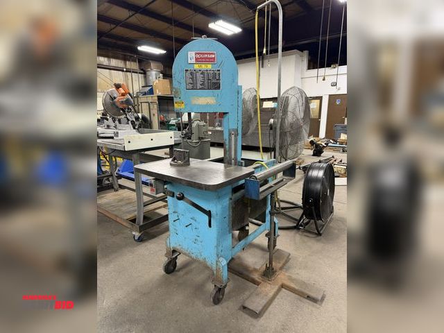 Lot 1-15329 - (1) Roll-In Saw vertical band saw, model EF1459, 30" x 18.5" table, 9" throat, 16" cut capacity, Plu...