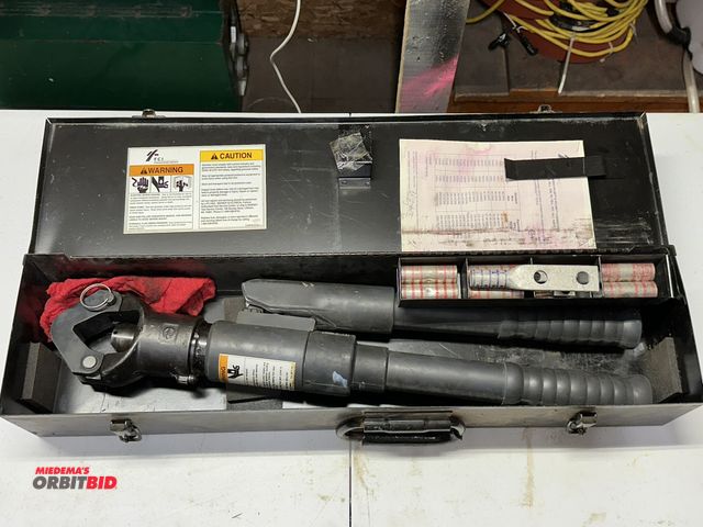 Lot 1-4119 - (1) Burndy, model Y644M, hypress with steel case.