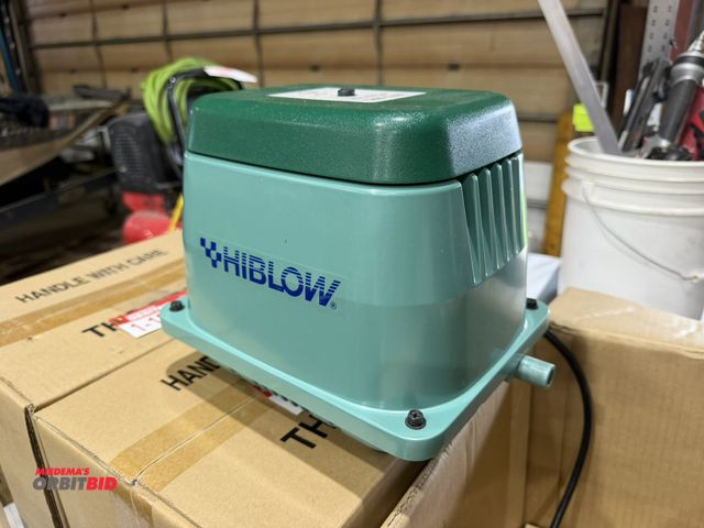 Lot 1-18624 - (2) Hiblow air compressors, model 120LL2400P, 120V, new in box.