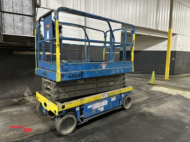Lot 1-2899 - (1) Titan Equipment model unknown 48V electric scissor lift, with onboard charger, 1070 hours showin...