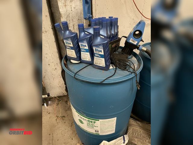 Lot 1-18940 - (1) Blue Energy Equipment DEF fluid pump, 120V with hose and nozzle, in working condition, and (13) ...