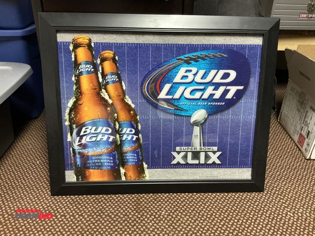 Lot 1-18326 - 1 Bud Light Bud Light Mirror