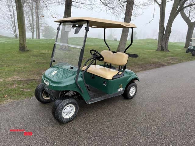 Lot 1-19383 - (1) 2017 E-Z-Go golf cart with a Kawasaki gas engine, model 625111G01, does not include Club canopy,...