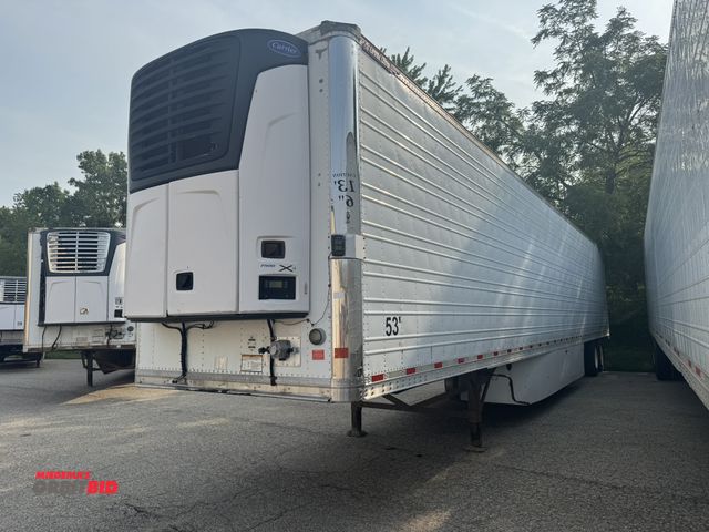 Lot 1-19082 - 2016 Great Dane 53' Reefer Semi-Trailer tandem axle reefer trailer, Carrier 7500X4 diesel Reefer uni...