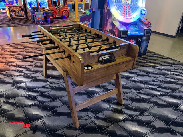 Lot 1-11228 - (1) Bayside Furnishings, model CUS58FT-1, wooden foosball table, unit is complete, includes balls, n...