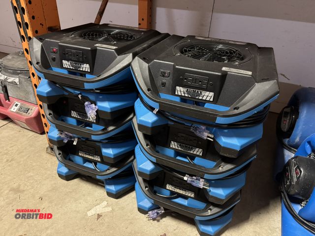 Lot 1-336 - Lot of (6) AirMax Phoenix radial air movers, (120V, single phase input).