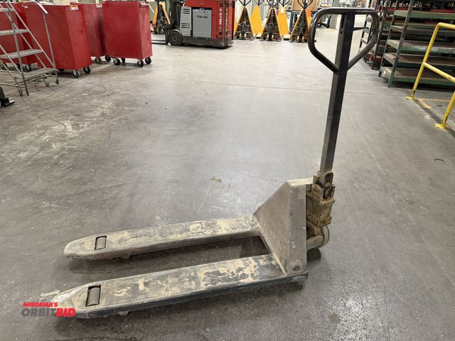 Lot 1-16932 - (1) pallet jack with 42" forks.