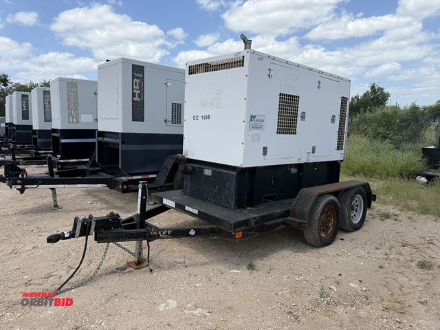 Lot 1-9450 - (1) 2013 Warren Power Systems NPS-P-100 towable generator, 100 KW, 4-cylinder diesel engine, mounted...