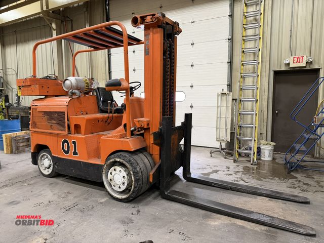 Lot 1-11336 - Yale Forklift (1) Yale model L5-200-FAS-LP 20,000 lb. capacity propane powered forklift, 148" max li...