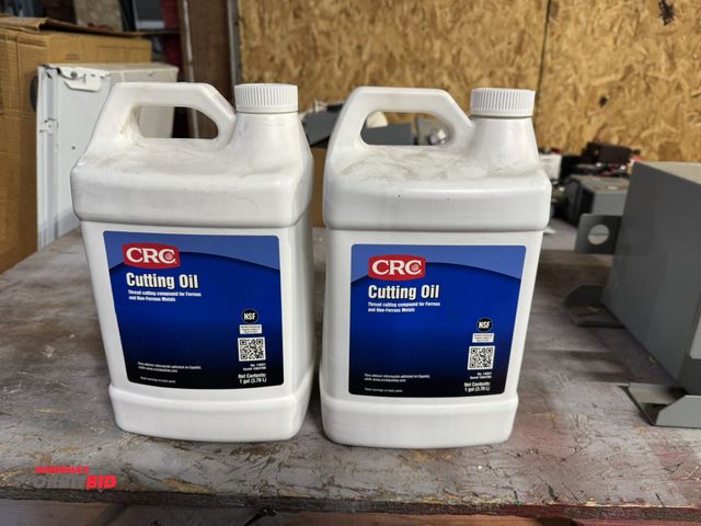Lot 1-4372 - (2) 1 gallon bottles of CRC Cutting Oil Threading and Cutting Compound for ferrous and non ferrous m...