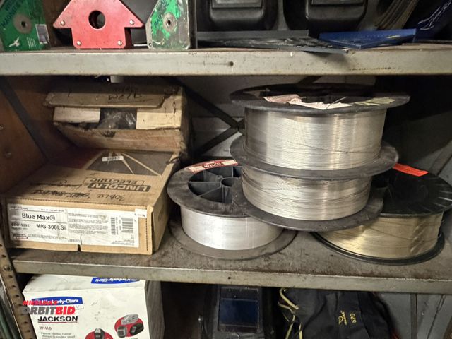 Lot 1-6455 - (6) various rolls of welding wire.