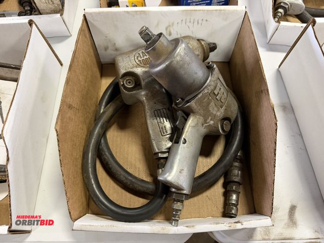 Lot 1-18470 - (1) MAC Tools, model AW234P, 3/8" drive air impact tool, and (1) Ingersoll-Rand 3/8" drive air impac...