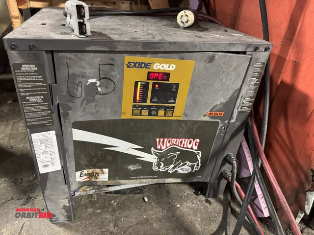 Lot 1-2534 - (1) Exide Gold forklift battery charger, model WG3-18-865, battery Type LA, 18-cell, 208-240-480V, 3...