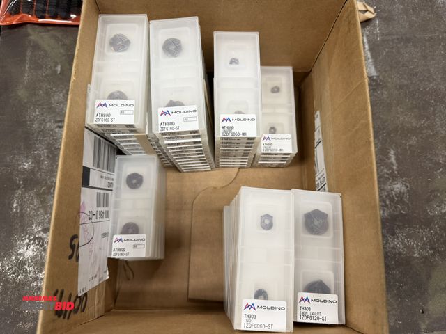 Lot 1-2071 - Lot of Moldino carbide cutting tools, includes approx. (24) #ATH80D/ZDFG160ST, approx. (15) #ATH80D/...