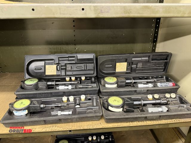 Lot 1-1792 - (4) Sunnen GR-600 Series dial bore gauge sets, unknown if complete.