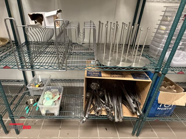 Lot 1-11133 - Contents of (2) shelves shown in photos, includes (1) approx. 27.5" long, and (1) approx. 15" long s...