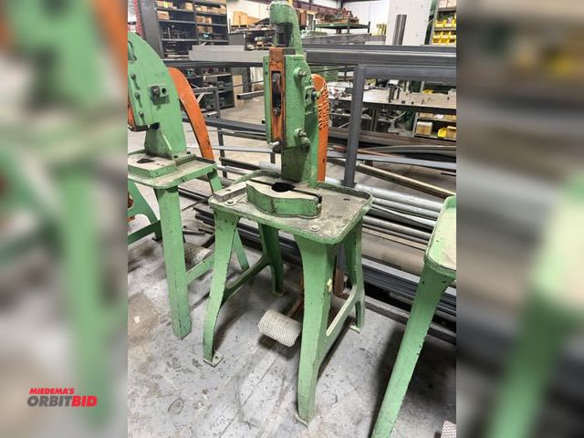 Lot 1-18545 - (1) Royersford #10 Excelsior #10 kick press, approx. 2.5-ton, soft steel up to 1/2" thick.