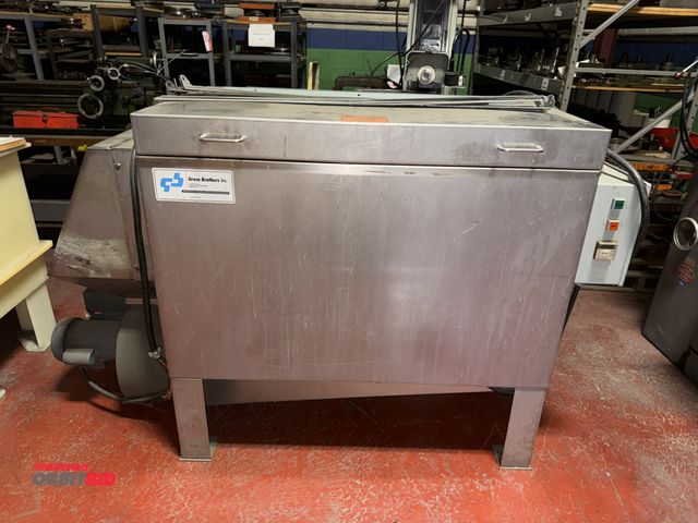 Lot 1-18739 - (1) Greco Brothers, Inc., immersion parts washer, with approx. (12) assorted parts baskets, each bas...