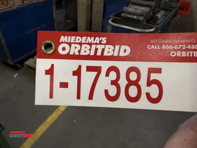 Lot 1-17385 - (4) 30" length x 33" height x 16" depth 2-tier steel carts, and (6) various custom built wood carts ...