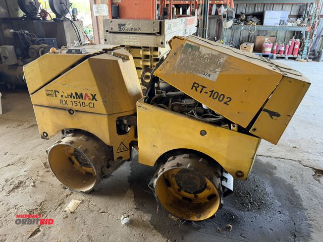 Lot 1-9598 - (1) 2011 Multi Quip trench-roller, model RAMMAX1510-CL, S/N 60282, has Kohler engine, hood is curren...