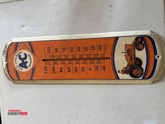 Lot 1-12277 - Allis-Chalmers thermometer