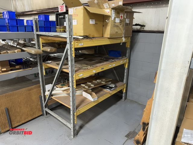 Lot 1-18727 - (1) section of Penco racking, (2) 6' tall x 36" wide uprights, (6) 60" long cross beams, does not in...