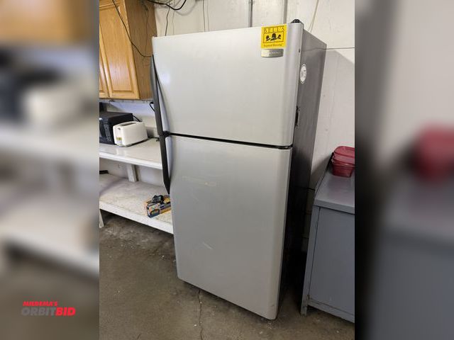 Lot 1-6362 - (1) Frigidaire refrigerator, model FRT18S6JMO, with automatic ice maker, stainless steel front/black...