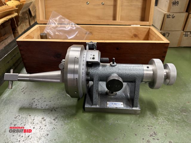 Lot 1-1869 - (1) Yuasa, Stock #550-001, radius and angle wheel dresser with wood case.