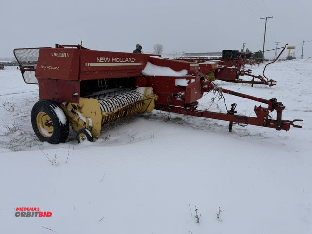 Lot 1-10417 - (1) New Holland, model 316, small square kicker baler, model 75, S/N 787874, 540 PTO shaft, 60" wide...