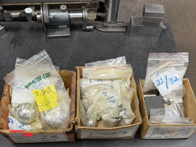 Lot 1-12522 - Lot of assorted stainless steel tooling balls.