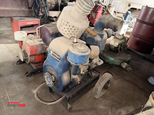 Lot 1-18112 - (1) Gorman-Rupp portable centrifugal pump with a Wisconsin, model AENLD, gas engine, S/N 5076635, wo...