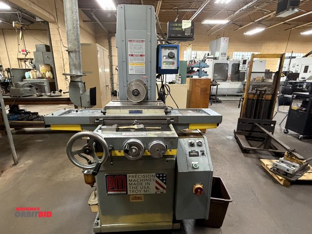 Lot 1-11026 - (1) 1998 Parker Majestic, 8" x 18" surface grinder, with " T-slotted table, 3450 RPM spindle, 8" x 1...