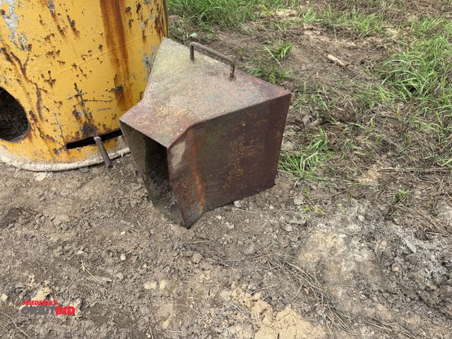 Lot 1-18332 - (1) concrete loader chute, 20" x 20" on one side, and 7" x 20" opening on bottom.