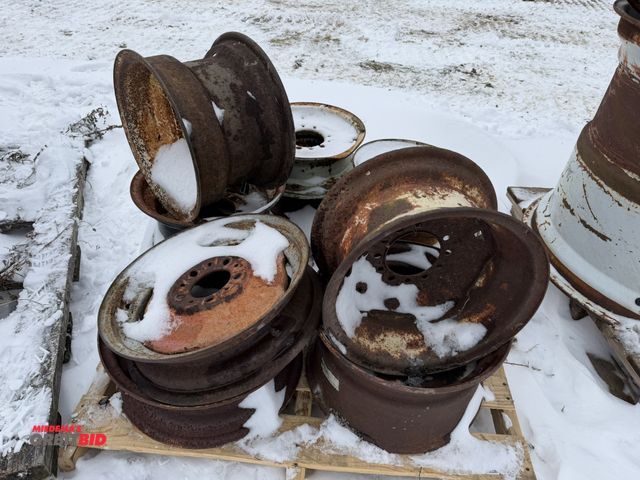 Lot 1-11671 - Lot of (10) assorted implement rims.